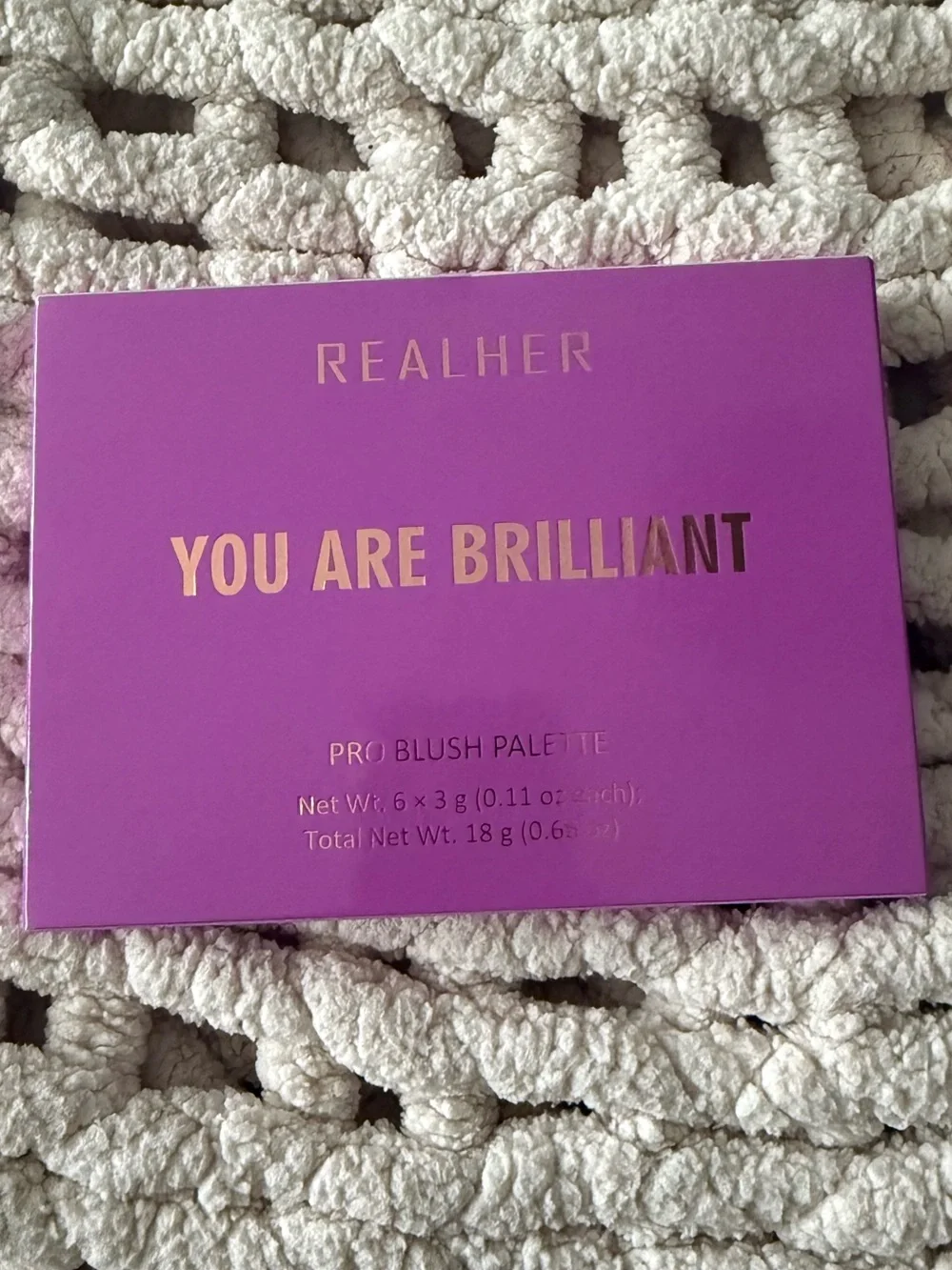 RealHer you are brilliant blush palette
